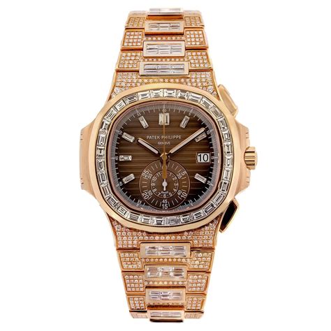 patek philippe 1986|Patek Philippe nautilus full diamond.